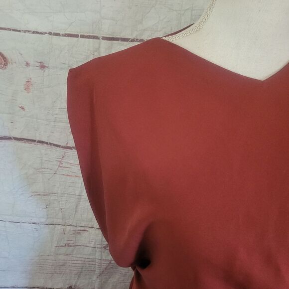 Diane von Furstenberg Teresia Silk Drop Waist Dress Size 2 - Picture 4 of 6